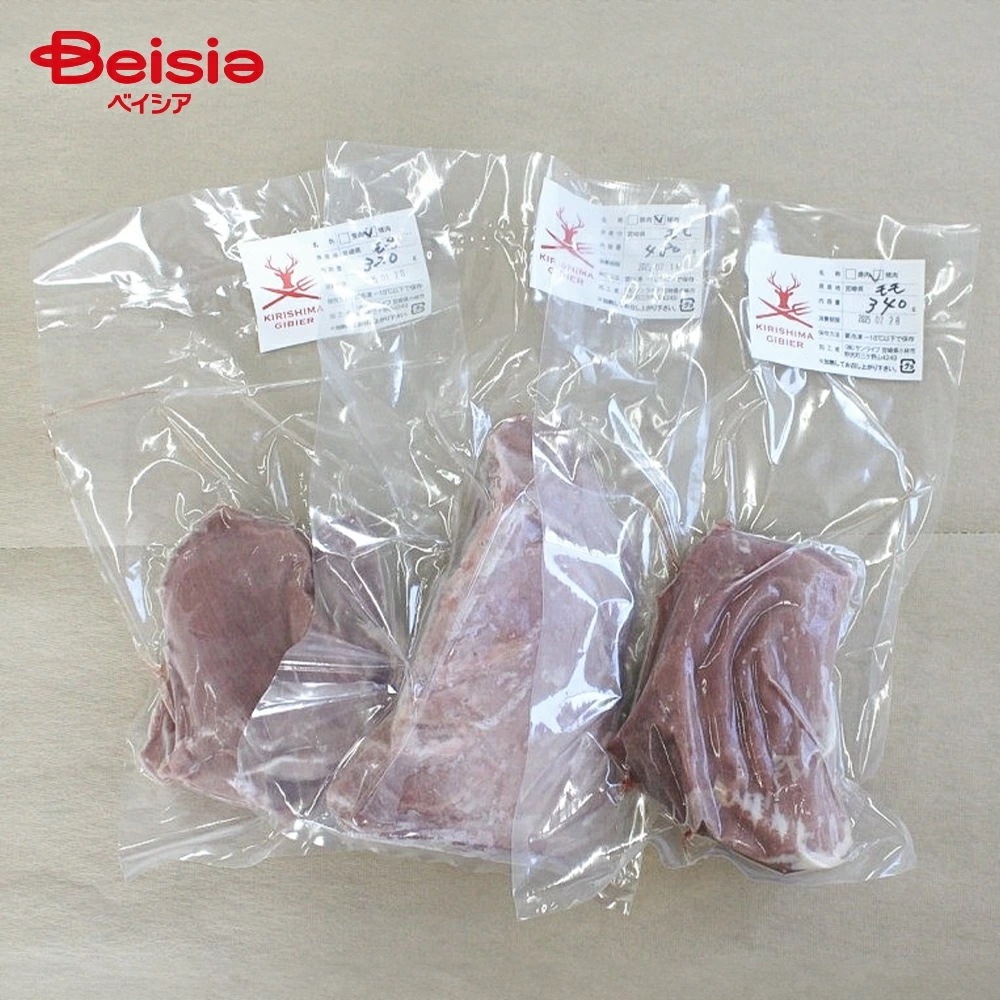 サンライフ 霧島連山天然猪肉 九州 猪もも【脂なし】 約1kg 猪肉 ヘルシー 低脂肪 宮崎 しゃぶしゃぶ 天然 肉汁 無添加 手作り 風味