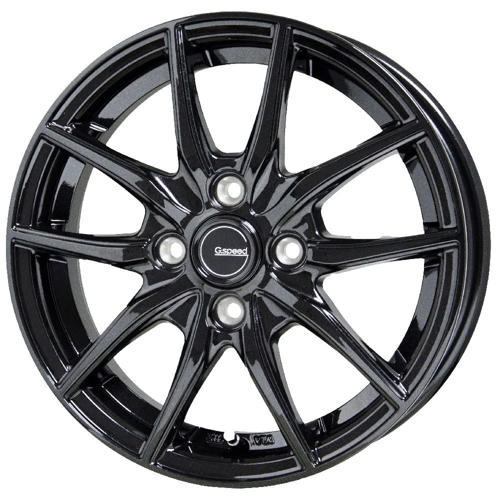 13インチ ホイール 4本セット バモスホビオ HM3/4 HM/HJ 2003/04 用 ホイールのプロ監修 安心の車種別設定 134.00B PCD 100 4H +45 G.speed