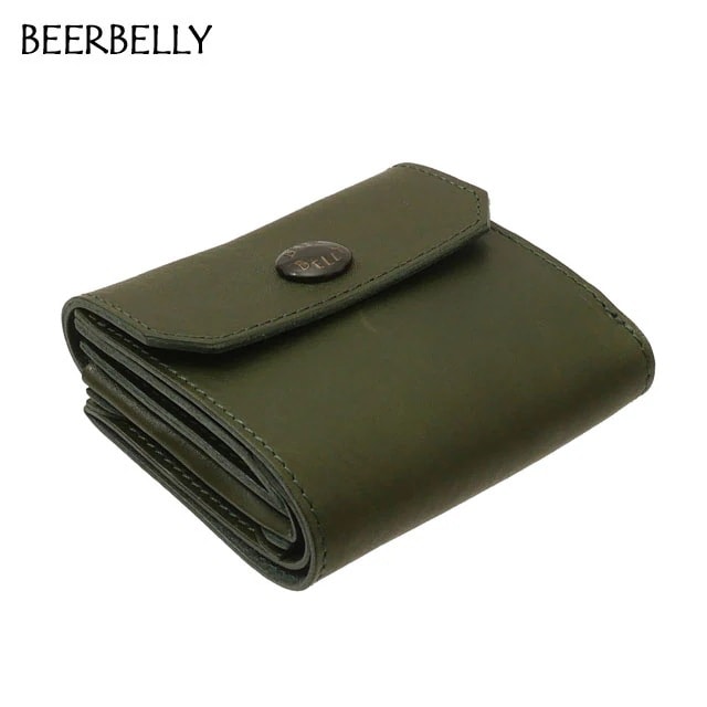 ビアベリー BEERBELLY HATCHBACK ハッチバック コンパクト 財布 ウォレット GREEN 271-000430-015