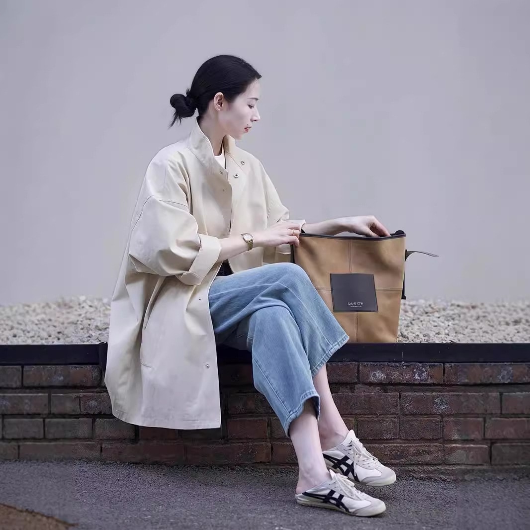 日本製ウインドブレーカー2024春秋新スタイル小型高級超美形韓国人気カジュアルジャケットレディースコート