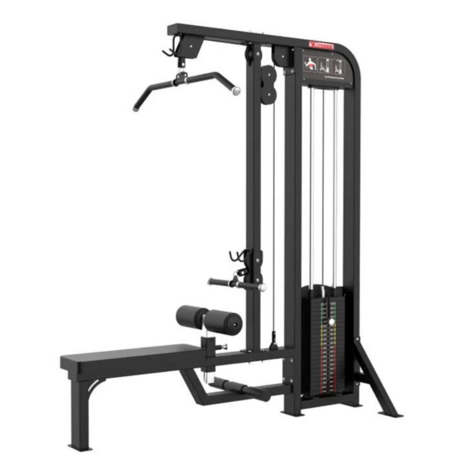 リフィーマ　ジムフィットネススポーツ用品筋力トレーニングエクササイズピン搭載シートラットプルダウン低列マシン