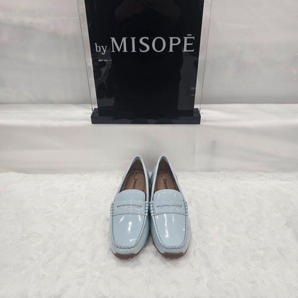 By 女性 ペニーローファー 612HT419DH001 BLUE 3 JJ