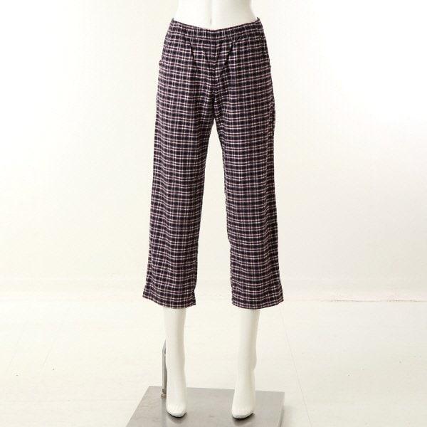 []WPA554WP コットン起毛先染めイージーウェア 女性用パンツ