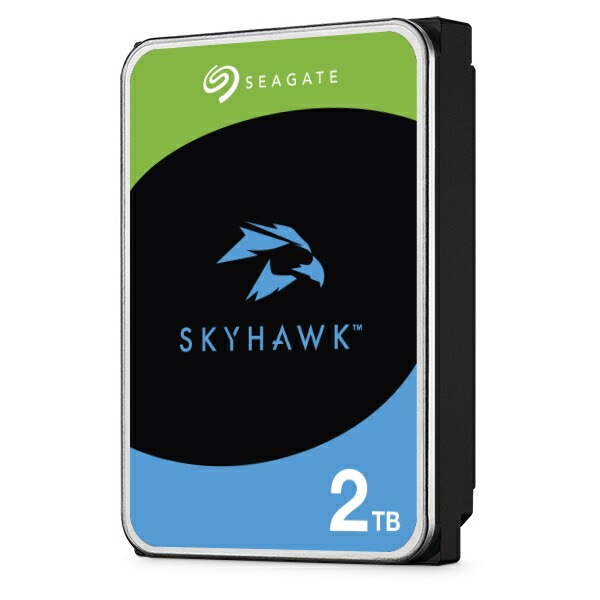 シーゲイト [ST2000VX017] SkyHawk HDD 3.5inch SATA 6Gb/s 2TB 5400RPM 256MB 512E