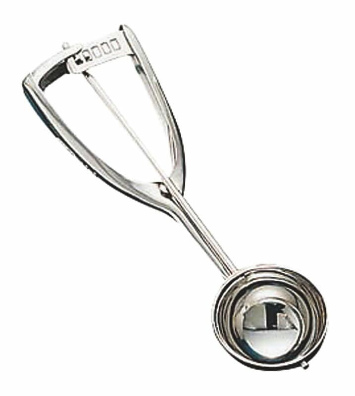 （まとめ買い）三宝産業 UK 18-8アイスディッシャー #24（18cc） [x3]