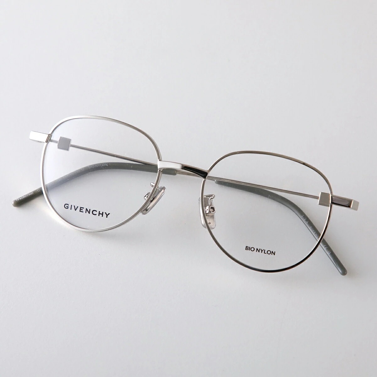 GIVENCHY ジバンシィ メガネ GV50072U レディース メンズ ボストン型 メタルフレーム 細フレーム メタルロゴ クリングスタイプ アイウェア 016