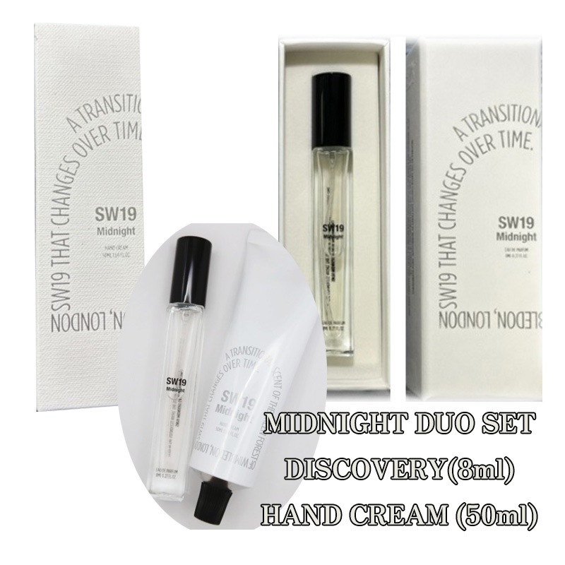 [韓国百貨店純正発送]SW19 MIDNIGHTミッドナイトミニデュオセット50ml+8ml