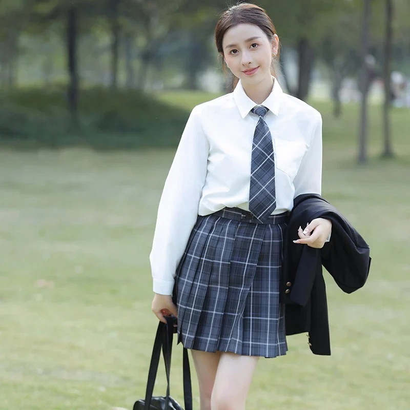 アウターテーラードジャケット女の子 春な セーラー服 制服 5点セット jk制服スーツ本物ブラックスーツジャケット女子クラス制服 卒業式