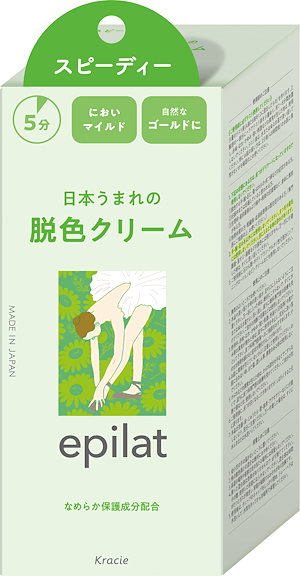 【医薬部外品】エピラット 脱色クリーム スピーディー 40g+80g ヘラ付き 1個 (x 1)