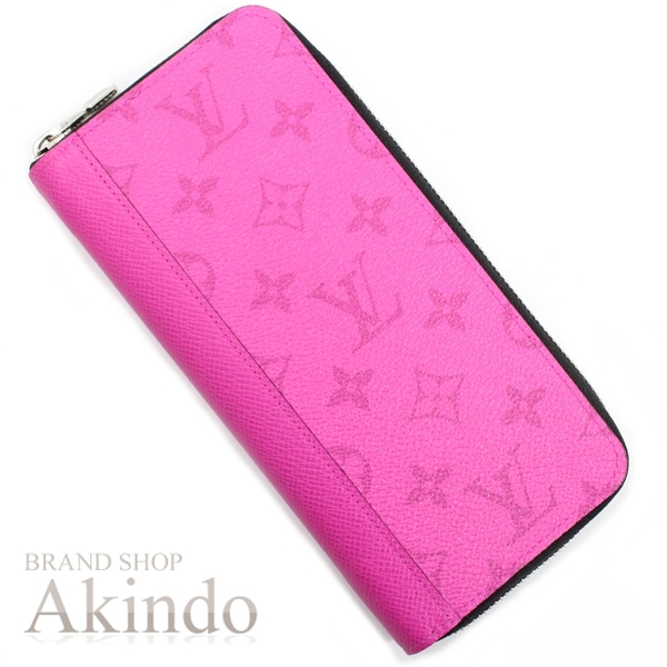 【新品同様】ルイヴィトン 長財布 タイガラマ フューシャ ジッピーウォレット ヴェルティカル ラウンドファスナー ラウンドジップ M30780 メンズ LOUIS VUITTON 長サイフ ビトン ル
