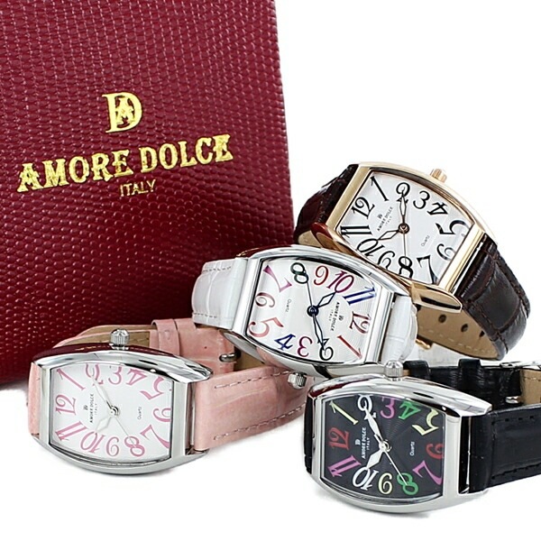 腕時計収納BOX付！選べる12カラー 腕時計 レディース トノー型におすすめ 大人 シンプル レザー