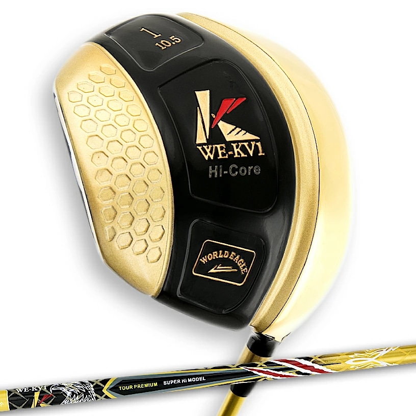 テレビで紹介されました！KIVAシリーズ KV1 TICNゴールド ハイコア高反発ドライバー！