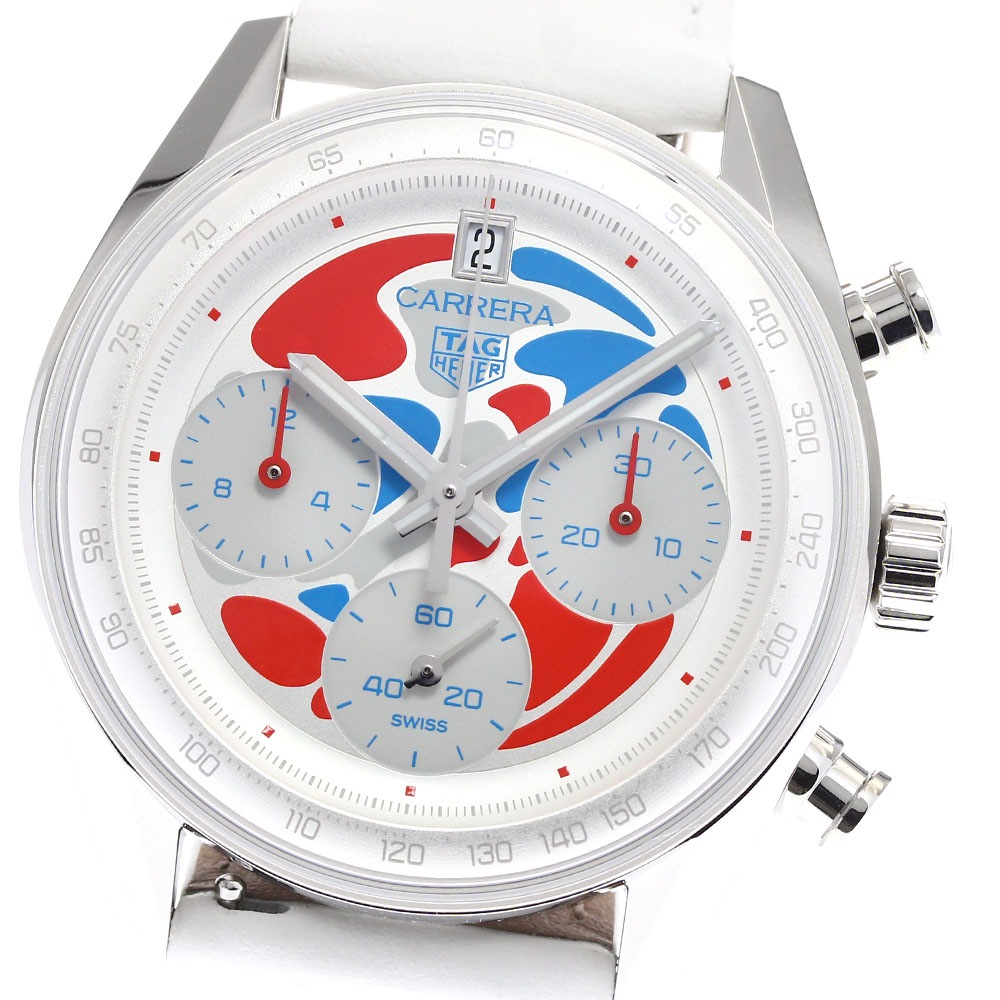 タグホイヤー TAG HEUER カレラ クロノグラフ CBS221C Expo2025 大阪万博 リミテッドエディション 自動巻き メンズ 未使用 箱・保証書_CLIY【中古】