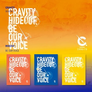 CRAVITY SEASON3.CRAVITY HIDEOUT:BE OUR VOICE ver選択