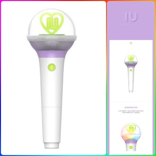 フォトカード特典付* IU OFFICIAL LIGHT STICK VER.3 アイユー 公式 応援棒 韓国 コンサート ペンライト