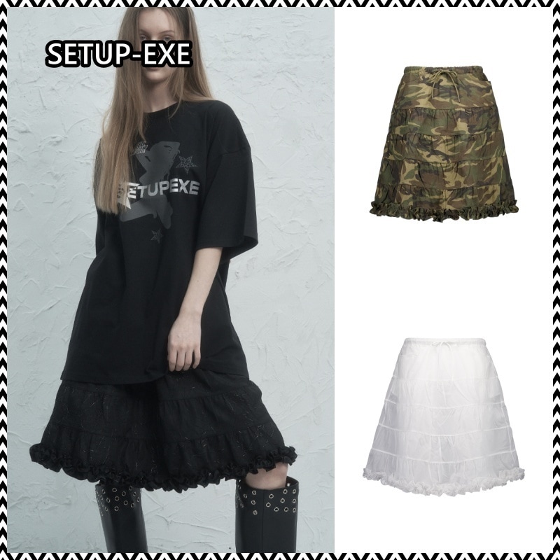 SETUP-EXE FRILL CANCAN SKIRT