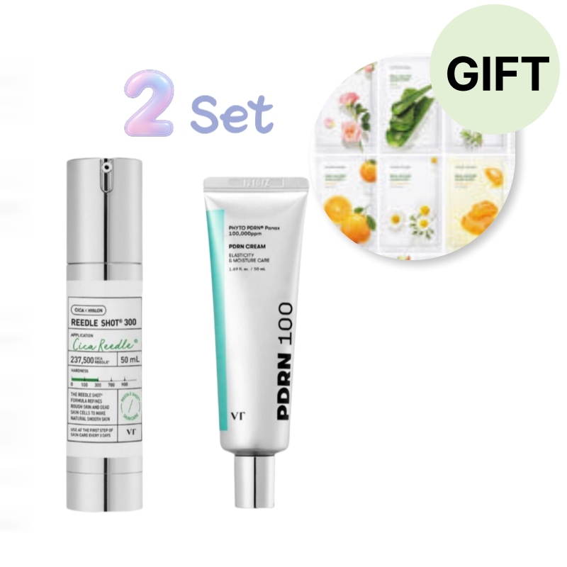 リードルショット300＋PDRNクリーム100韓国コスメ・コスメ・保湿・敏感肌・低刺激・スキンケア・人気セット・美容クリーム