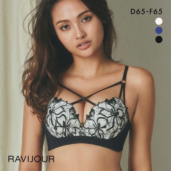 ラヴィジュール RAVIJOUR ラグジュアリス ボムフィット ブラ ノンワイヤーブラジャー DEF 6,473円
