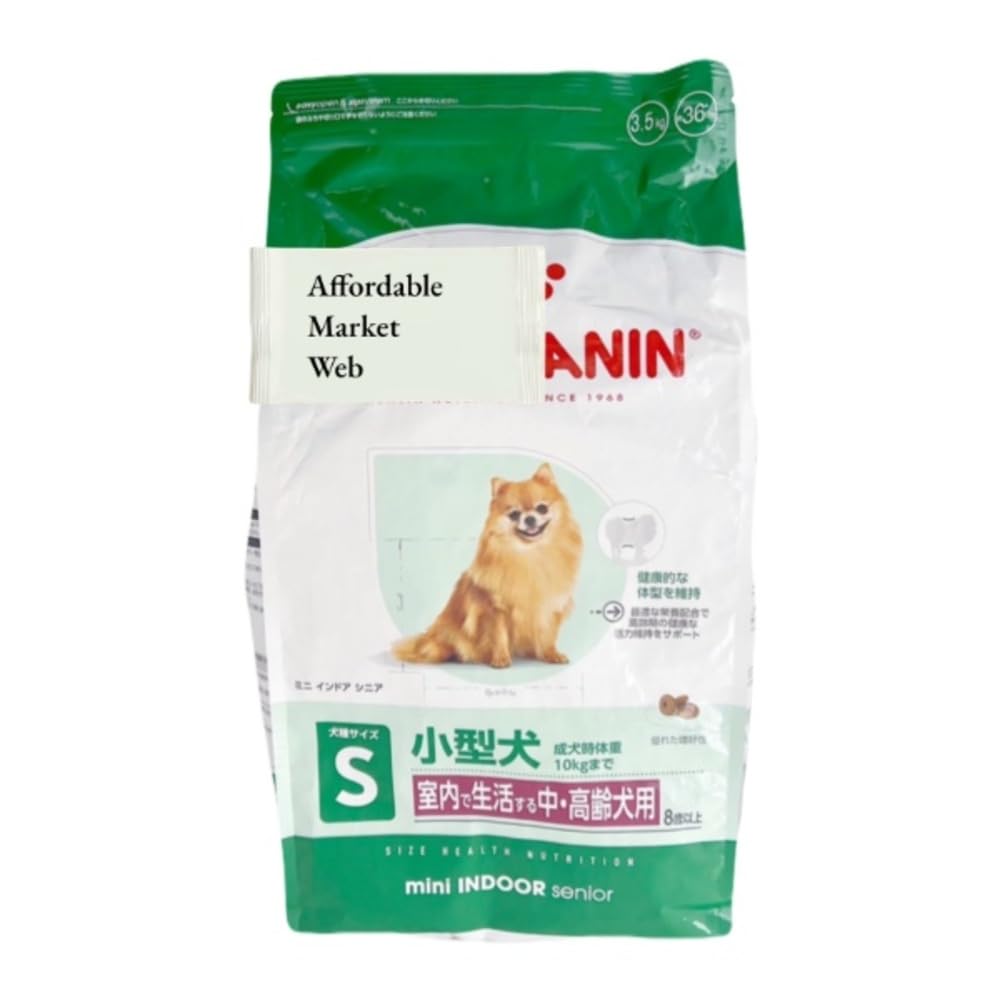 ロイヤルカナン ミニインドアシニア 犬用 3.5kg 1個 室内で生活する小型中・高齢犬用 ＆ オリジナルウェットティッシュ (3.5kg 1個)