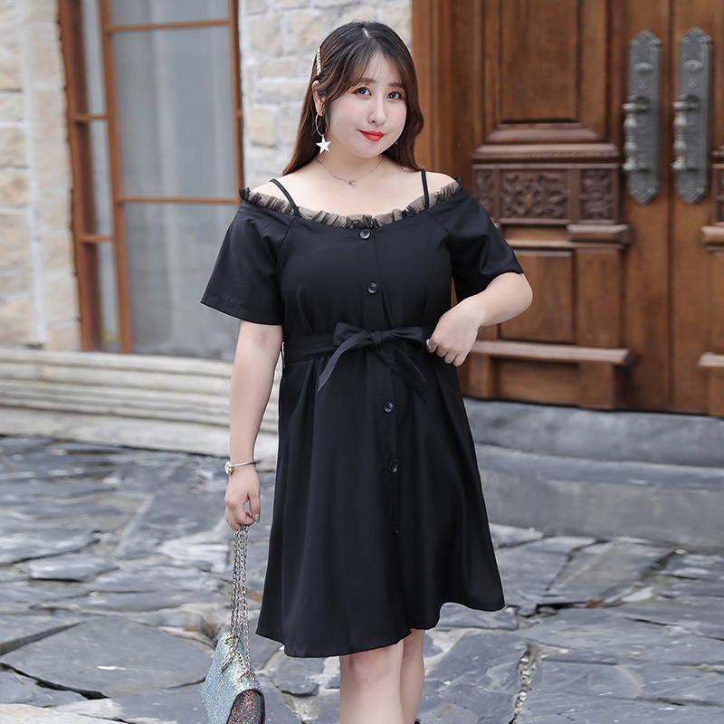 ワンピース 大きいサイズ 半袖 春夏 韓国 妊婦 マタニティ ゆったり きれいめ 3l 4xl 5l