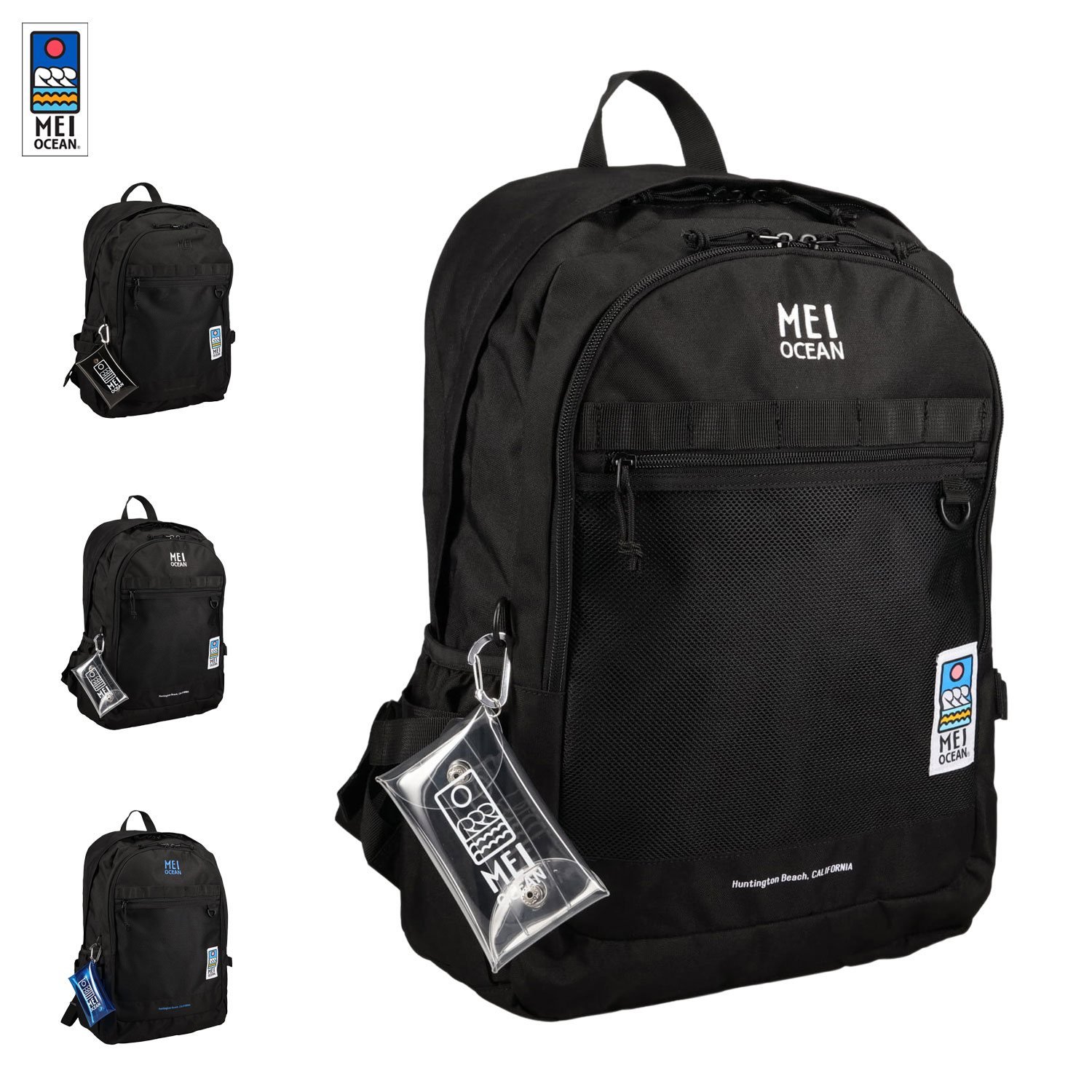 リュック バッグ バックパック メンズ レディース 31L 大容量 通学 軽量 機内持ち込み ブラック ホワイト ブルー 黒 白 62124