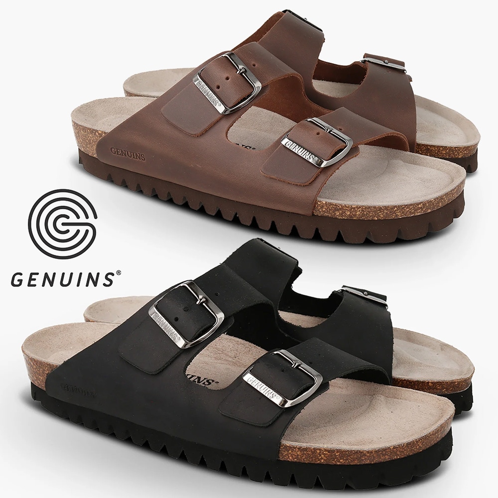 GENUINS サンダル メンズ オイルドレザー G105048 G105053 ジェニュインズ 2026春夏 HAWAII