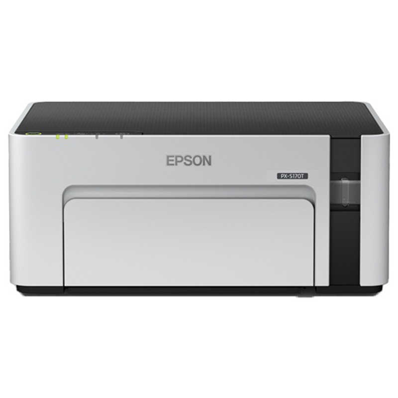 エプソン　EPSON　モノクロインクジェットプリンターエコタンク搭載モデル[はがき~A4/USB2.0/無線LAN]　PX-S170T