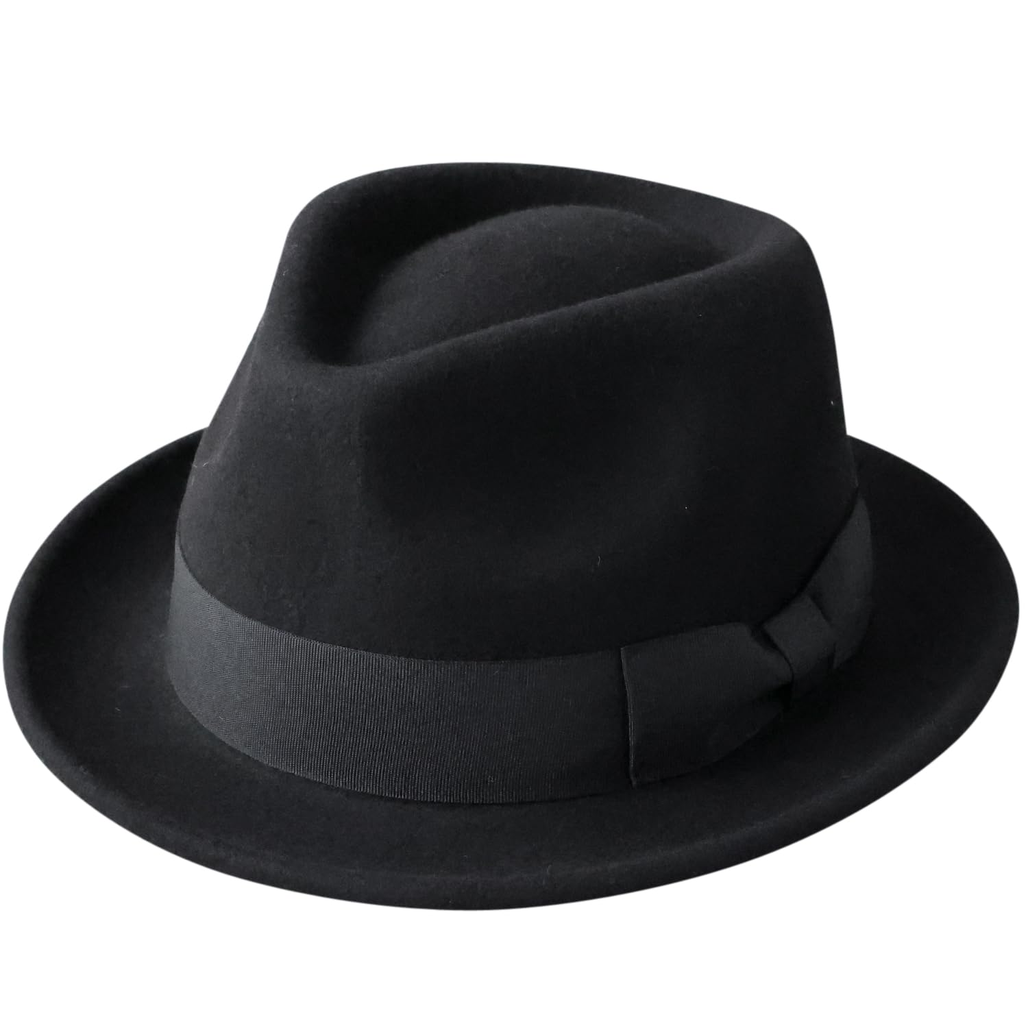 [レックハッター] オーストラリアウール フェルトハット 中折れハット ハット 帽子 つば広 紳士帽 メンズ サイズ 秋 冬 RH-104