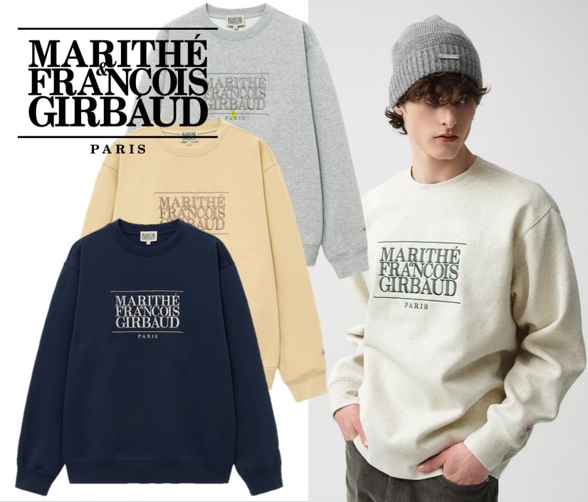 MARITHE FRANCOIS GIRBAUD クラシックロゴスウェットシャツ