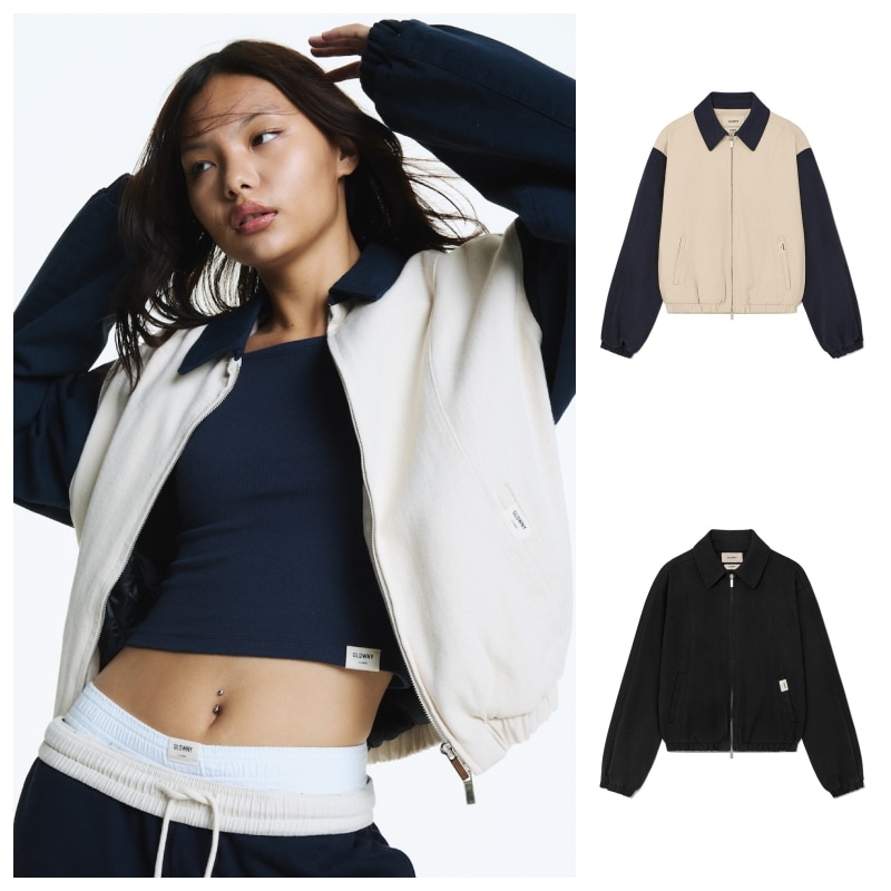 【GLOWNY】 G TWILL WORK JACKET : 2COLORS