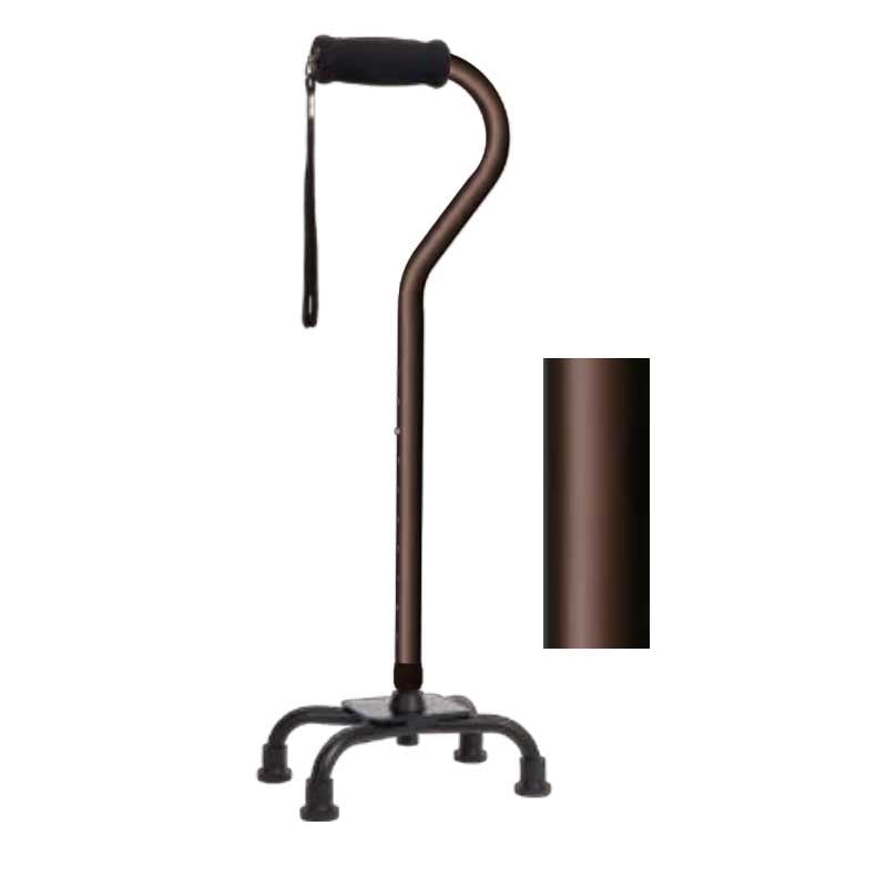 アルミ四点杖 WB5147 ブラウン