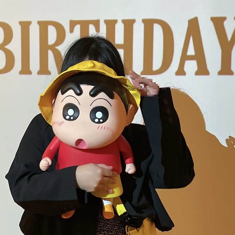 (5.14NEW)クレヨン しんのはらしんのすけ 1:1 大型フィギュア ファッションドール 人形 置物 おもちゃ ギフト 女性 ブラインドボックス