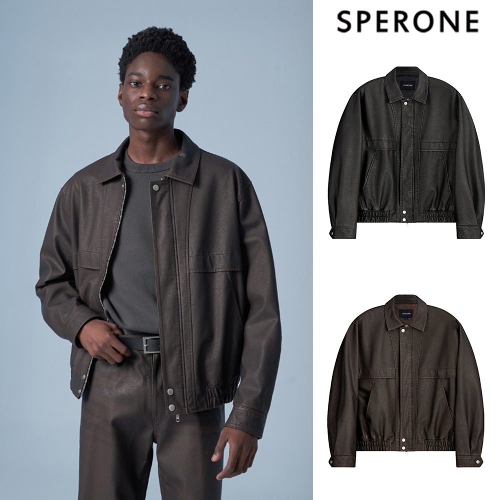 [SPERONE] Overfit washed heritage jacketその他 アウター