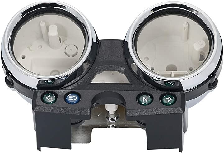 カワサキ用 メーター ケース メッキ カバー ZRX400 1994-1997 ZRXII 1995-1997 ゼファー バイク 外装 カスタム パーツ 社外品