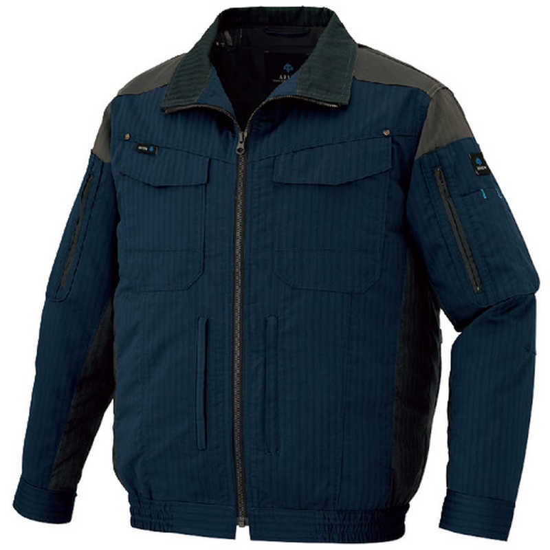 アイトス　空調服用長袖ブルゾン ( 空調服 TM ) ネイビー SS　AZ30699008SS