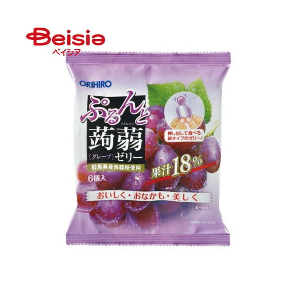 ぷるんと蒟蒻ゼリーパウチ 12個入り グレープ【終売品】 | 商品