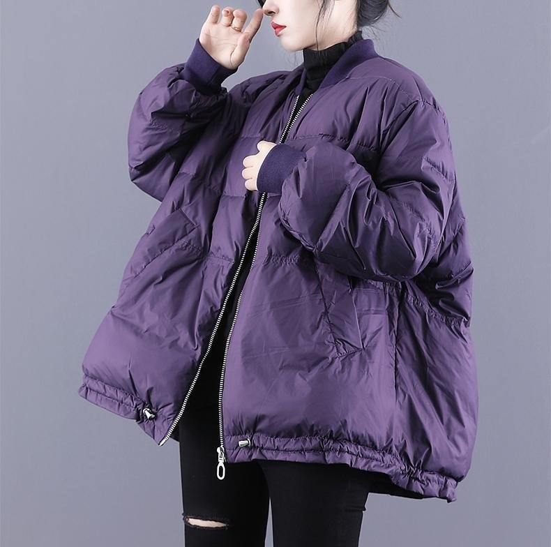 キルティングアウター 2025大きいサイズ 綿服ゆとり冷淡風ロングタイプ保温百掛け野球服綿コートQYYF141 4,976円