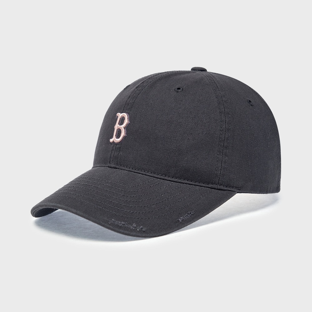 MLB [MLB] ストリートバックアークアンストラクチャードボールキャップ BOS (D. チャコールグレー)