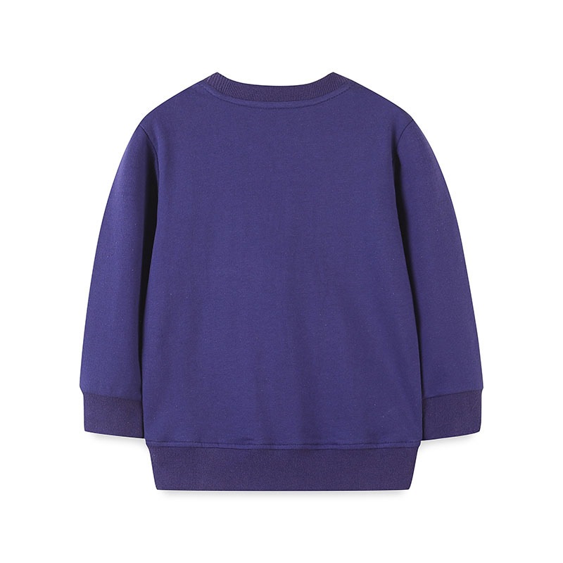 秋のヨーロッパとアメリカスタイルのニット綿子供服ボーイズファッション漫画刺繍ラウンドネックプルオーバースウェットシャツ