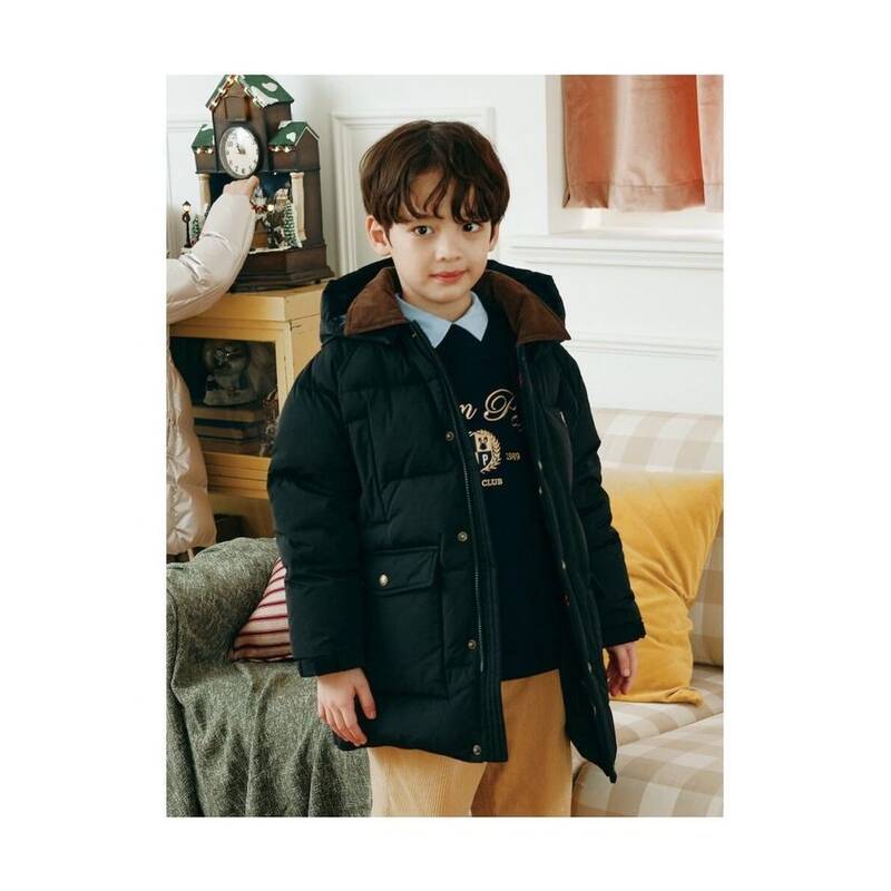 ビーンポールキッズ BEANPOLE KIDS クラシック ハーフ ブラック (BI5X38U065) BI5X38U065 349819