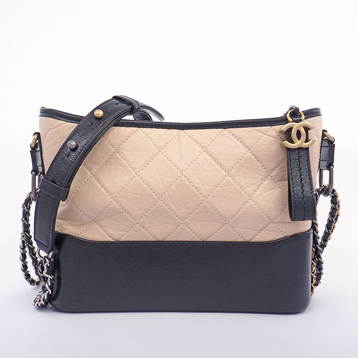 【美品】シャネル ホーボーバッグ ココマーク CC チェーンショルダー ガブリエルドゥ レディース 【ショルダーバッグ】