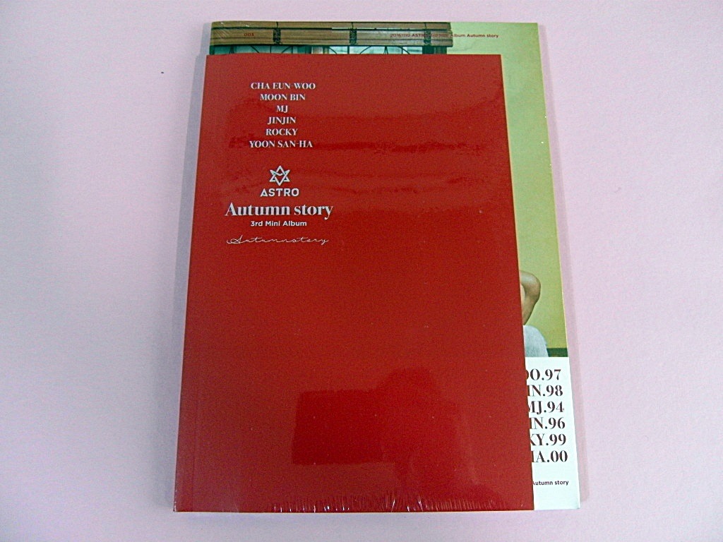 [未開封新品] アストロ - ミニ3集Autumn Story - Redバージョン