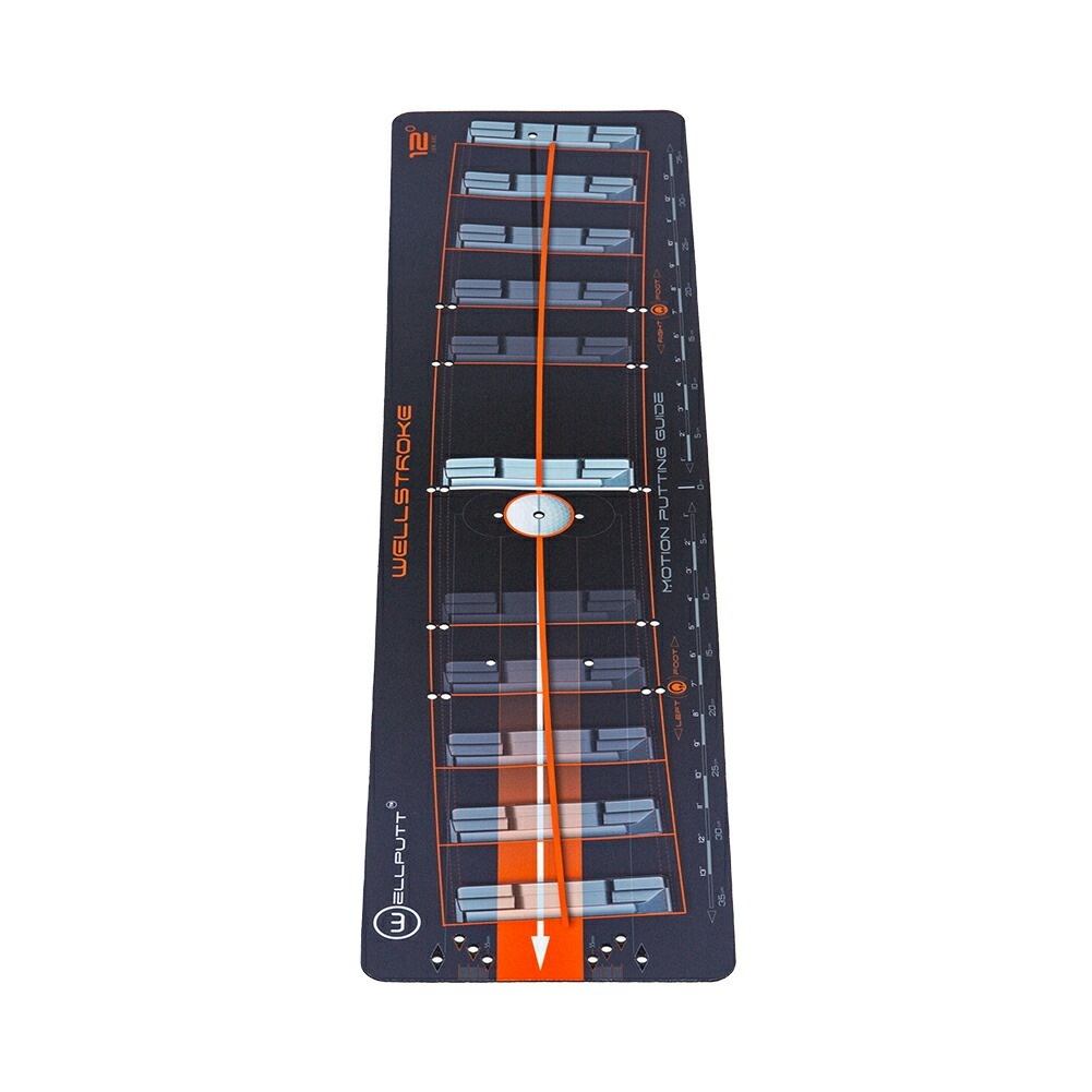 パターマット WELLSTROKES 右利き用 ウェルストローク パターストローク矯正 WSTR 12～15度 STANDARD ゴルフ パター練習用 パッティング練習 パット練習 自宅 室内 7,379円