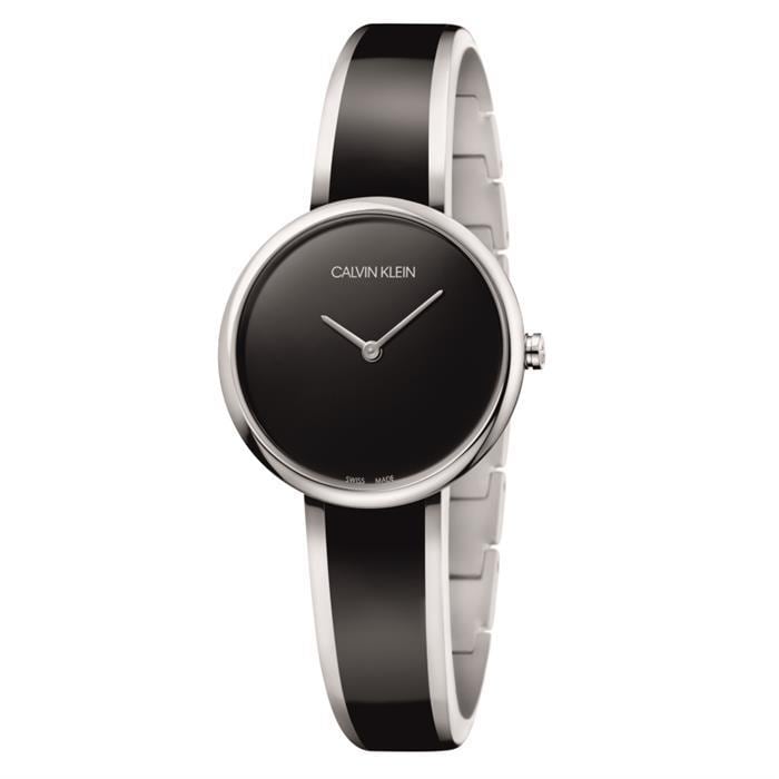 Calvin Klein K4E2N111 Seduce Quartz Black Dial Ladies Watch