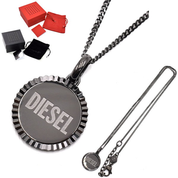 Qoo10] DIESEL ネックレス DX1362060 ペンダン