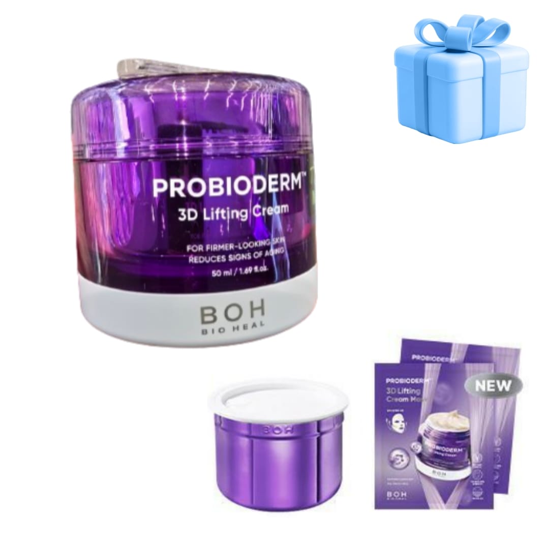 プロバイオダム 3Dリフティングクリーム 50ml詰め替え企画 (50ml+50ml) 100ml（+クリームマスク2枚)