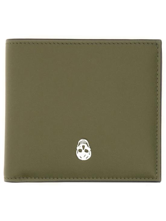 ALEXANDER MCQUEEN Men Wallet 836147 1AAVB2875 Green