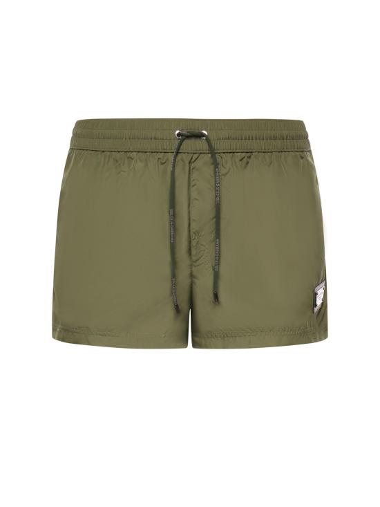 DOLCE & GABBANA Men Swim Pants M4E48T ON0DKN3644 Green