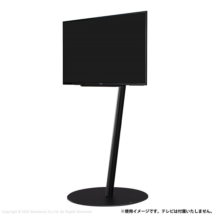 WALL インテリアテレビスタンド A2 ロータイプ フラットベース WLTVL4-F-SB