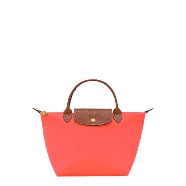 LONGCHAMP 르 플리아주 오리지널 레드 소가방 에코가죽 L1621089218